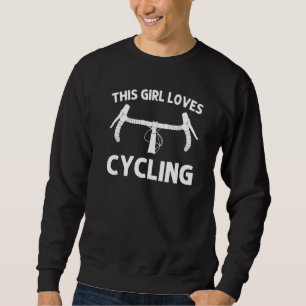 Sudadera Ciclismo Genial Para Chicas Ciclista Niñas Ciclist