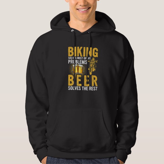 Sudadera Ciclismo Resuelve La Mayoría De Mis Problemas Cerv (Anverso)