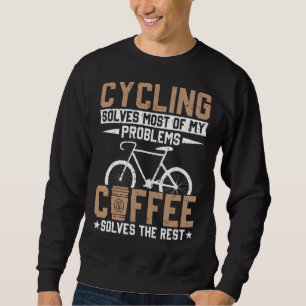 Sudadera Ciclismo Resuelve mis problemas El café resuelve e