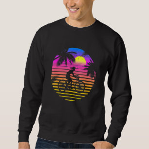 Sudadera Ciclismo Retro Estilo Vintage Sunset Para Ciclista