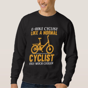 Sudadera Ciclista de eBike E bicicleta Como un ciclista nor