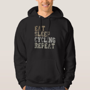 Sudadera Ciclista Dice Comer Dormir Ciclismo Repetir Ciclis