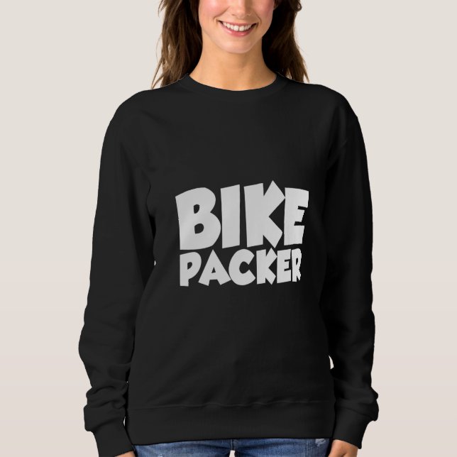 Sudadera Ciclistas de mochila (Anverso)
