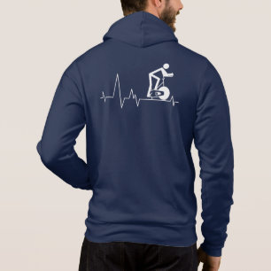 Sudadera Ciclo de Spinning Interior Latido Personalizado Pa