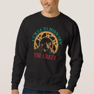 Sudadera Ciclo Para Quemar El Loco Ciclo De Bicicleta