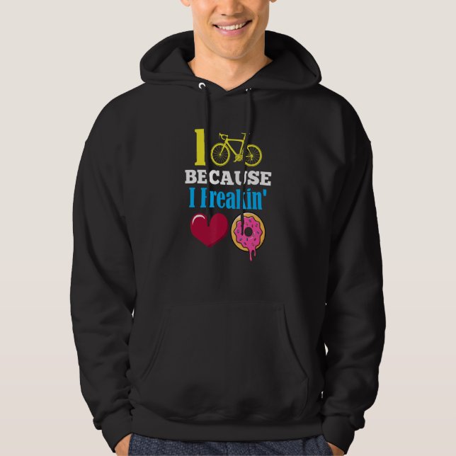 Sudadera Ciclo Porque Me Encanto De Donuts Bi (Anverso)