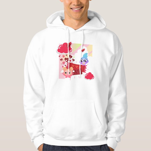 Sudadera Cielo de Caramelo Kawaii y Amigos Dulces (Anverso)