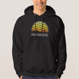 Sudadera Cielo retro de visitantes de Carolina del Sur en S
