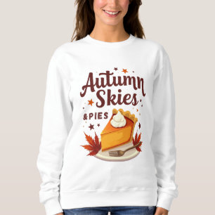 Sudadera Cielos otoñales y brezales acogedores otoño