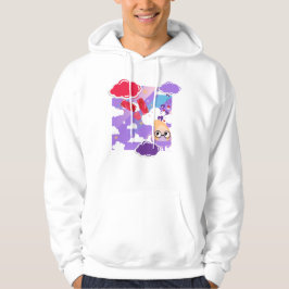 Sudadera Cielos soñadores de malvavisco y ojos tristes