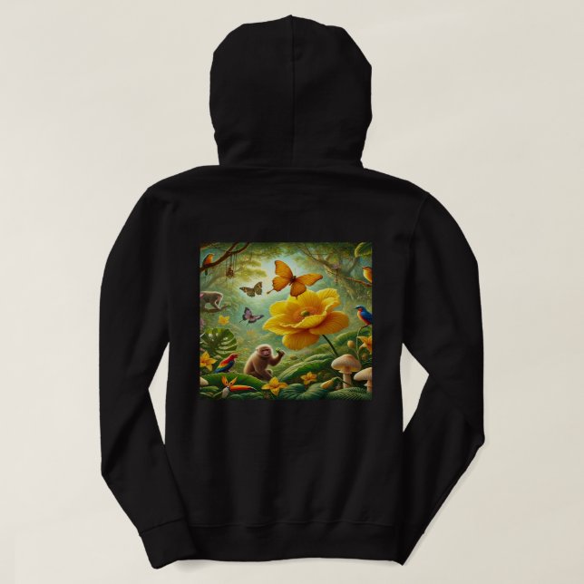 Sudadera Cien años de soledad (Reverso del diseño)