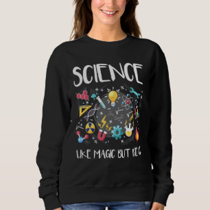 Sudadera Ciencia como la magia