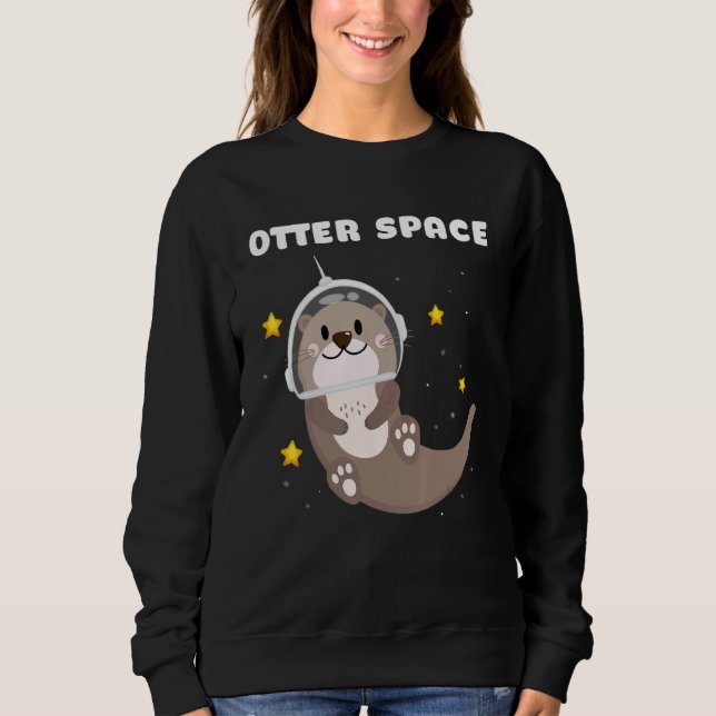 Sudadera Ciencia de astronomía del astronauta espacial Otte (Anverso)