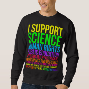 Sudadera Ciencia Derechos Humanos Educación Salud Libertad