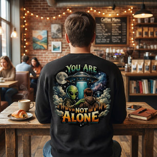 Sudadera Ciencia Ficción Cósmica - No estás solo extraterre