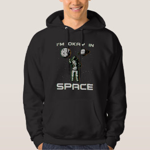 Sudadera Ciencia Ficción Día Espacio Ciencia Alien Nerds Re