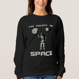 Sudadera Ciencia Ficción Día Espacio Ciencia Alien Nerds Re