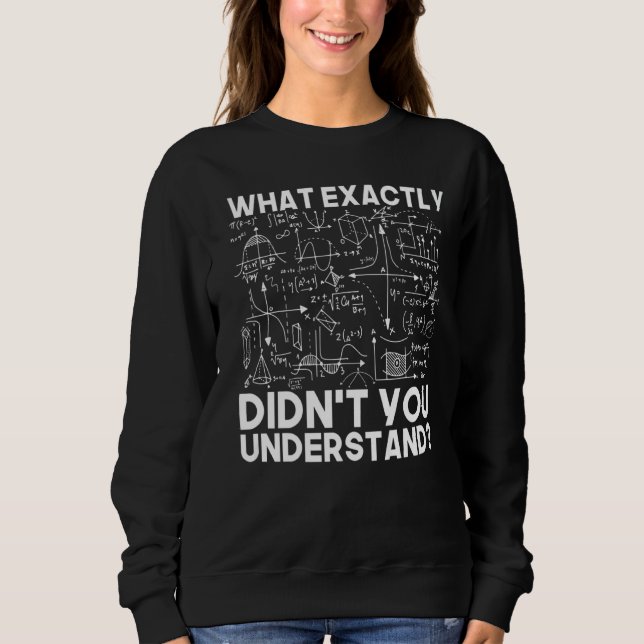 Sudadera Ciencia Idea Física Matemática (Anverso)