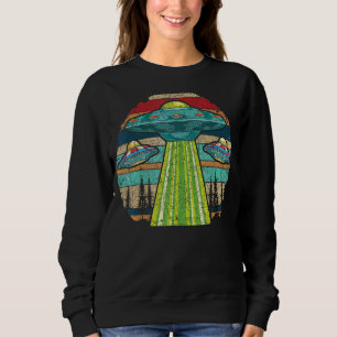 Sudadera Ciencia Retro Ficción Alien Extraterrestre Extrate