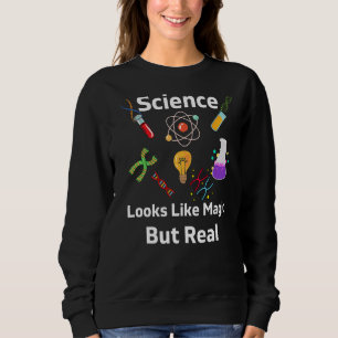 Sudadera Ciencia Y Magia Son Gemelos Experimentos Científic