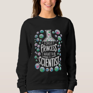 Sudadera Científico Chica Olvidar A La Princesa Que Quiero