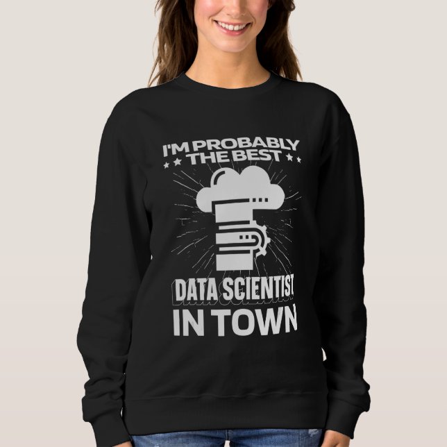 Sudadera Científico de Datos Ingeniero de Servidores Empres (Anverso)