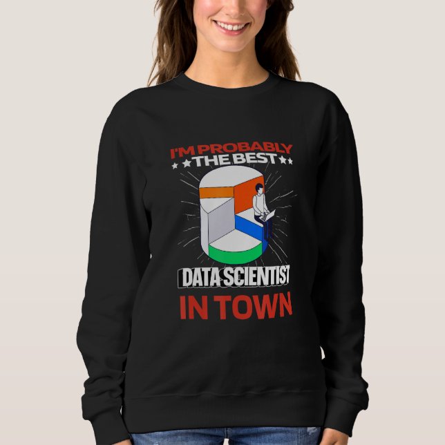 Sudadera Científico de Datos Inteligencia   Ingeniero Anali (Anverso)