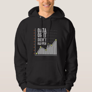Sudadera Científico de estadísticas de analistas de compo