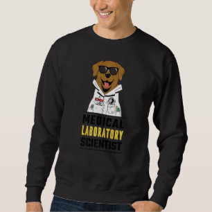 Sudadera Científico de laboratorio médico de perros