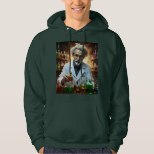 Sudadera Científico En Pociones De Mezcla De Laboratorio,