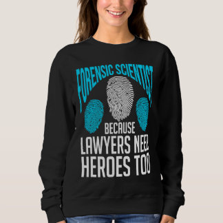 Sudadera Científico Forense Ciencia Forense Química Delito