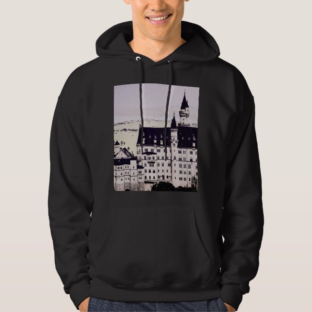 Sudadera Cierre del Castillo Neuschwanstein (Anverso)