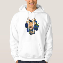 Sudadera Ciervo Erudito de Zarzamora - Cute Cervatillo del