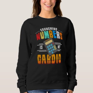 Sudadera Cifrar Números Es Mi Contabilidad Cardio Fitness