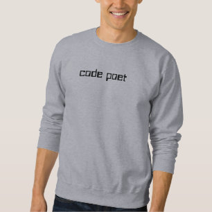 Sudadera cifre al poeta