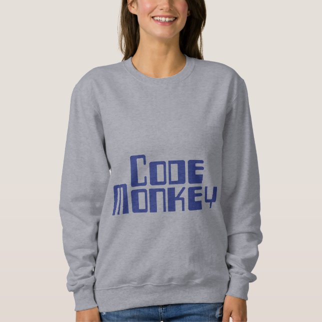 Sudadera Cifre el mono (Anverso)