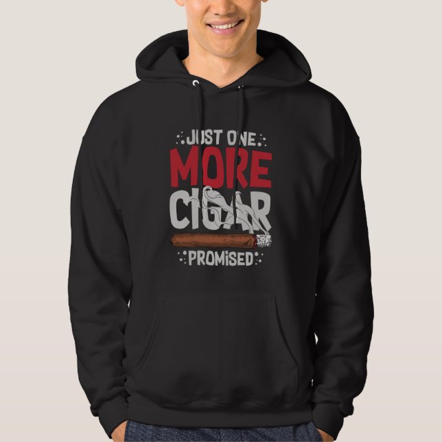 Sudadera Cigar Smoker Smoking Quotes (Anverso)
