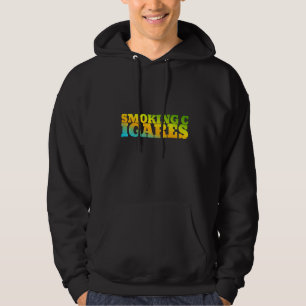 Sudadera Cigares Fumadores Diseñados Con Colores Naturales