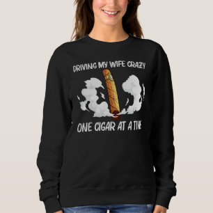 Sudadera Cigarro Cool Para Hombres Papá Fumador De Cigarro