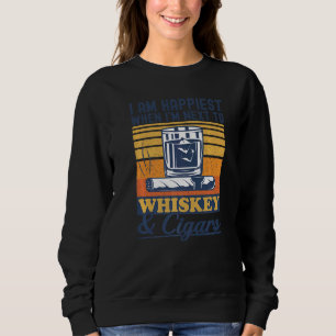 Sudadera Cigarros Y Whiskey Tabaco Consumo De Liquidez