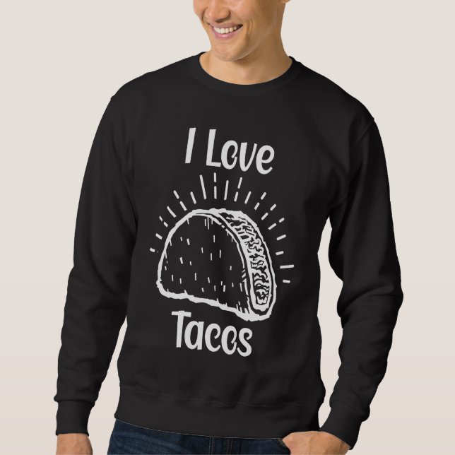Sudadera Cinco De Mayo, Buritos, Tacos De México y Aguacate (Anverso)