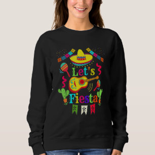 Sudadera Cinco De Mayo Cactus De Guitarra Mexicana Dejan Fi