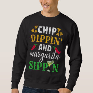 Sudadera Cinco De Mayo, Chip Mexicano Dippin Y Margarita