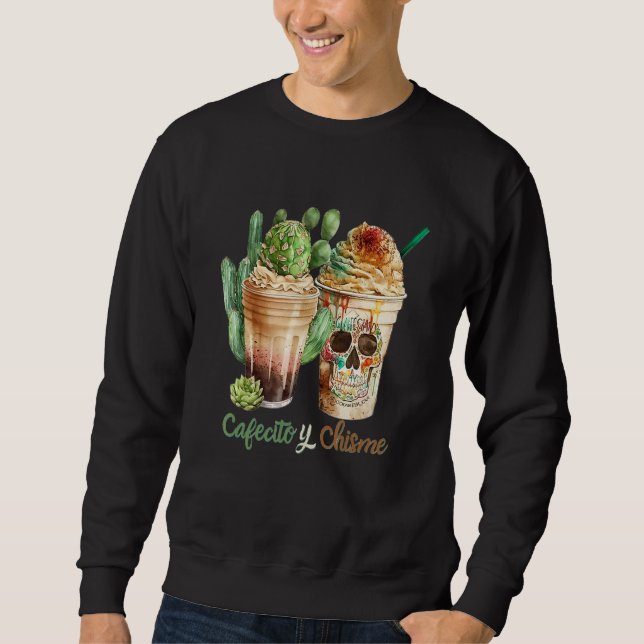 Sudadera Cinco De Mayo Coffee Cup Latte Mexican Fiesta (Anverso)