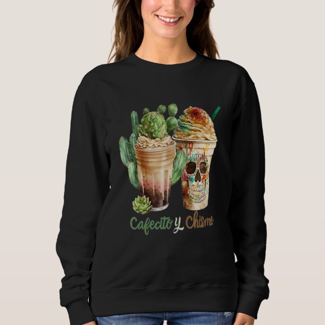 Sudadera Cinco De Mayo Coffee Cup Latte Mexican Fiesta (Anverso)