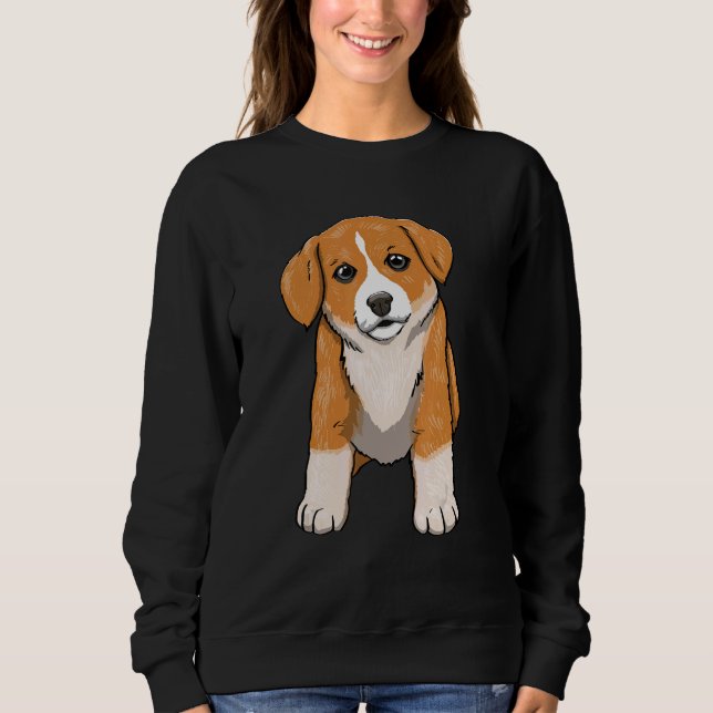 Sudadera Cinco De Mayo Corgi Mujeres Perro Aman Perro Mexic (Anverso)
