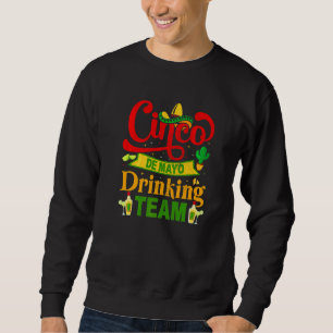 Sudadera Cinco De Mayo Equipo De Bebidas Vintage Mexicano 2