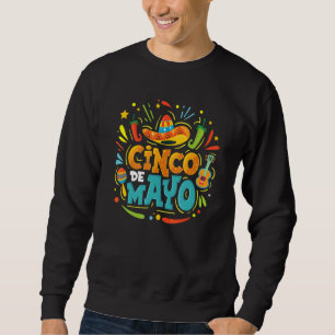 Sudadera Cinco de mayo Fiesta Chili Pepper Maracas