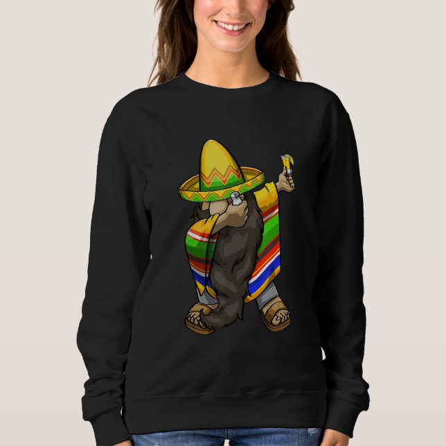Sudadera Cinco De Mayo Gnome Tequila   Mexican Celebration  (Anverso)