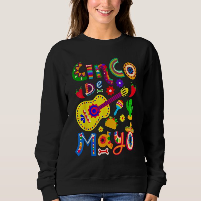 Sudadera Cinco De Mayo Mexican Fiesta 5 De Mayo Women Men G (Anverso)